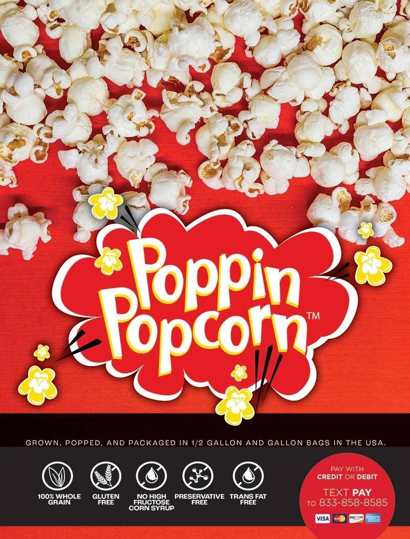 Poppin Popcorn fundraising program